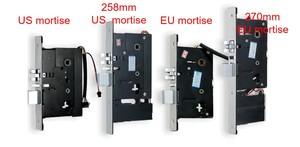 Anti-hırsızlık anahtarsız giriş rfid erişim kontrolü kart okuyucu otel akıllı kapı kilidi sistemi ile - Product Image 6