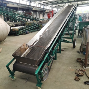 Máquina transportadora de cinta minera industrial automática Camión de contenedores Carga Descarga Transportador flexible Arena de piedra Nueva condición
