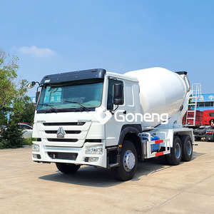 Beton ciment malaxeur camion d'occasion Prix 8m3 9m3 10m3 tại Trung Quốc xe tải trộn bê tông xi măng HOWO - Product Image 2