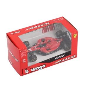 Bburago F1โมเดลปกติ2023 Scuderia Ferrar1สูตร1 SF23 #16 Leclerc #55 Sainz รถอัลลอยของเล่น Diecast - Product Image 1