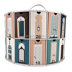 Ramazan dekorasyon 2025 Advent takvim boş islam hediye seti çikolata ambalaj Advent takvim kutusu için Eid geri sayım 30 gün - Product Image 3