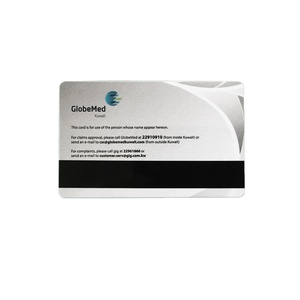 Personalizzato EMV carta di debito NBS numeri in rilievo codice unico stampa Double face Offest carta di credito carta magnetica con 3 tracce