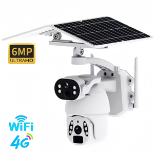 UBOX 6MP a doppia lente Wireless 4g WIFI Sim Card Cctv telecamera di sicurezza sistema di telecamere 4g Sim Card Lte Ptz Ip Camera - Product Image 1