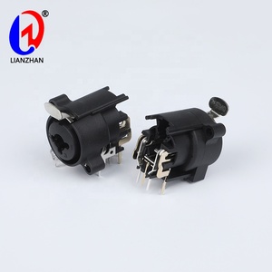 XLR Combo Jack çift fonksiyonlu konnektör 3 kutuplu XLR 6.35mm 1/4 inç Jack ile - Product Image 4