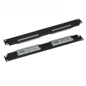 16 puertos UTP estándar 1U y 19 ''panel de conexión de red de instalación Cat5E/Cat6 - Product Image 5