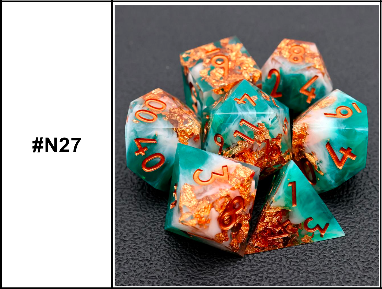 #N27 ~ 7 pièces/ensemble