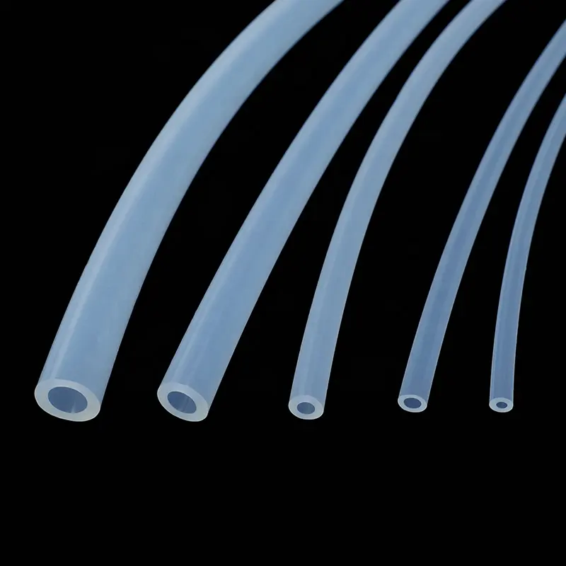 Tubo in Silicone personalizzato morbido flessibile per uso alimentare tubo di gomma in Silicone