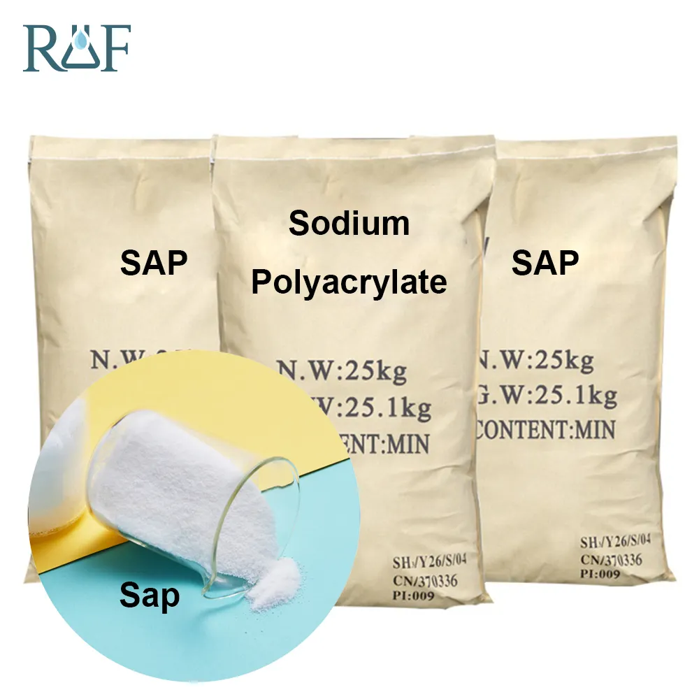 高品質工業用ポリアクリル酸ナトリウムサップ超吸収性ポリマーCas9003-04-7ソポリマー