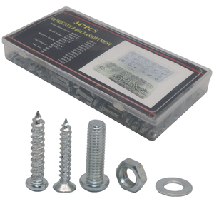 SYD-1094 347pcs公制木机螺钉和六角螺母分类 - Product Image 5
