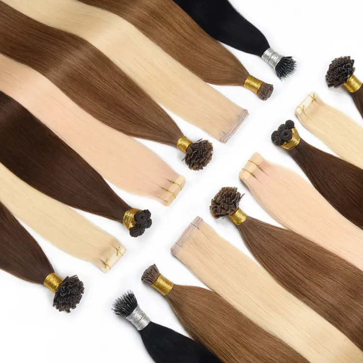 Raw Virgin Hair Vendor Nagel haut ausgerichtete Haar produkte Schuss/Weben/Bündel Keratin Haar verlängerungen Großhandel Flechten Haar verkäufer