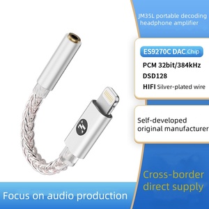 GAXEVER the JM35L Decoding Headphone Amplifier Tail Is Suitable for <strong>IP</strong> Mobile Phone Adapter Headphone Hifi Adapter Cable ES9270C - Product Image 2