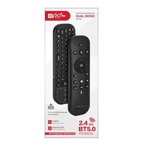 Mando a distancia G60S PRO para caja de TV inteligente, dispositivo con miniteclado y Panel táctil, Control fácil - Product Image 6