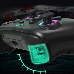 Controlador inalámbrico con cable para Nintendo Switch/Lite/PC/Android Gamepad con botón Turbo Vibration Hall Trigger Controller - Product Image 6