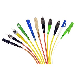 Precio de fábrica Patch Cord Multimodo Monomodo Simplex/Duplex LC/SC/FC/ST/MTRJ/DIN/MU APC UPC Conector Cable de conexión de fibra óptica - Product Image 1