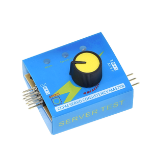 Multi-Servo Tester Gear Test 3CH ECS Konsistenz Drehzahl regler Leistungs kanal CCPM Meter 4.2-6V mit Anzeige