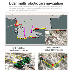 Программируемый робот-Питон Ros Transbot с глубиной камеры Lidar для Jetson Nano 4 Гб (b01/sub)