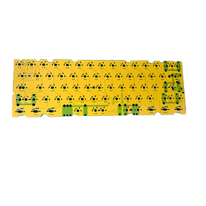 60% คีย์แลกเปลี่ยนความร้อนไม่มีการบัดกรีด้วยแสง Iso กล Solderless Qmk ผ่านทางแป้นพิมพ์เครื่องกล Pcb พร้อม Rgb - Product Image 5