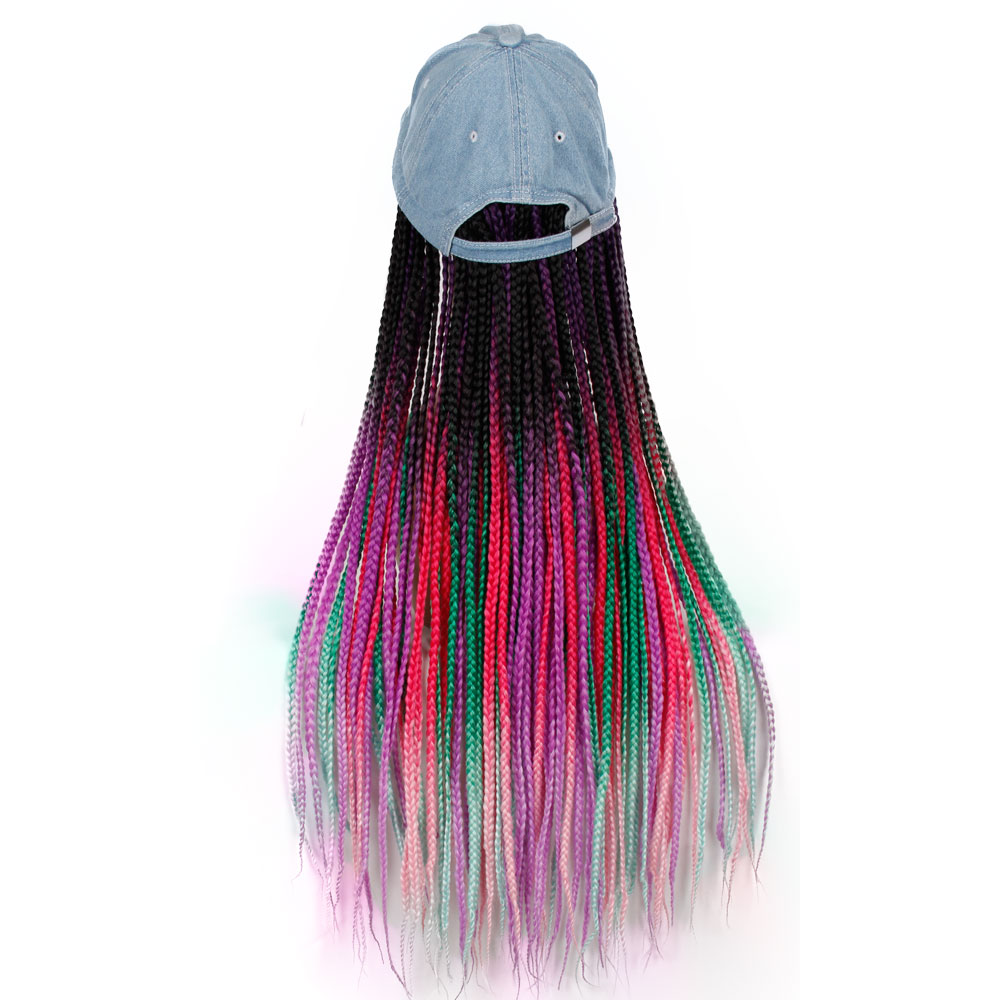 Mélanger couleur briads jean chapeau