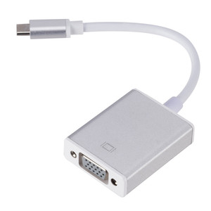 新しいMacbook DellHPおよびプロジェクターアダプター用の3.1usbタイプc USB-Cオス-VGAメス出力 - Product Image 3