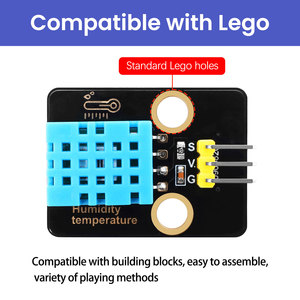 Keyevudio STEM電子ビルディングブロックデジタル温度湿度センサーモジュール - Product Image 4