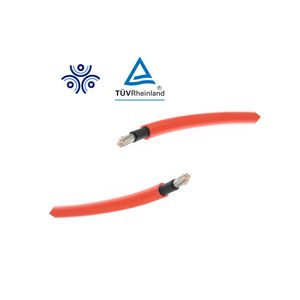 Solar Cable 2#6mm2 <strong>Two</strong> <strong>Core</strong> Solar Wire Tinned Copper LSZH EN50618 2*6mm2 Cables - Product Image 3