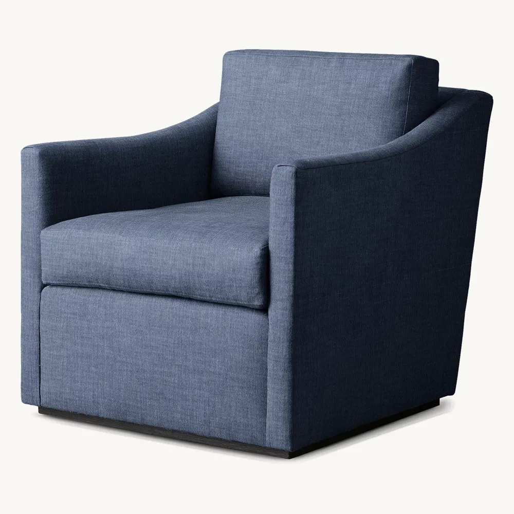 Marco útil, sofá innovador que ahorra espacio para adultos, reposabrazos estrecho, respaldo alto, tela, sofá de un solo asiento, silla de madera para sala de estar