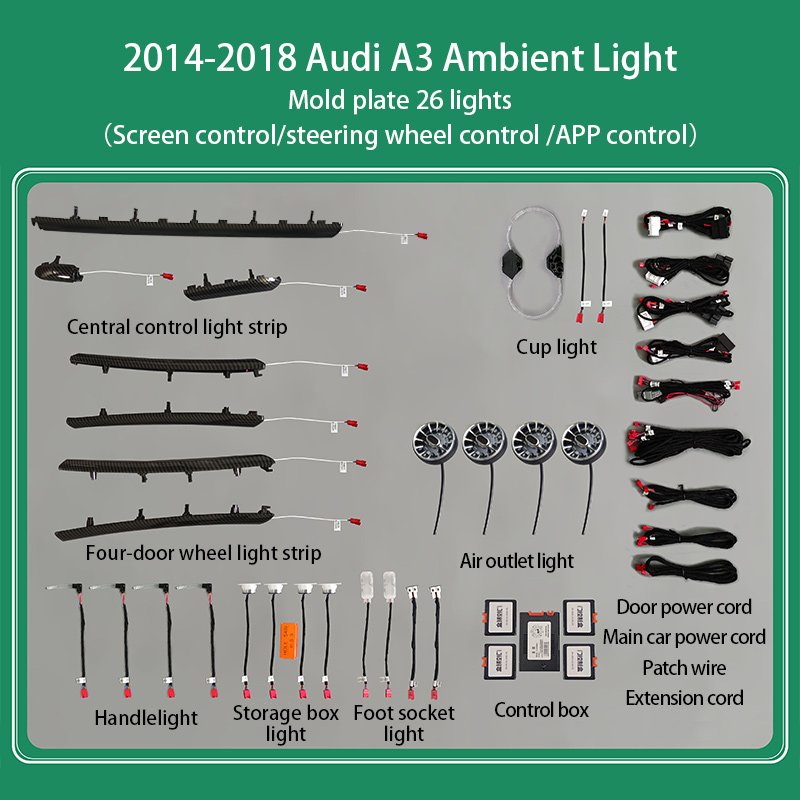 21 colores para el coche 2014-2018