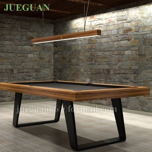 2 合 1 现代多撞球游戏台球桌 7ft 乒乓球和餐厅顶部成人 - Product Image 1