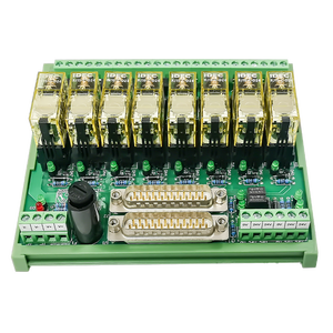 Módulo de Relé de Potencia de Salida Digital de 8 Canales con Portafusibles 24V CC 24V CC 24V CC Relé Electromagnético Protección Epoxi - Product Image 4