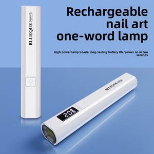 便携式3w迷你紫外发光二极管指甲灯通用串行总线烘干机快速干燥手持美甲灯，带可定制标志美甲凝胶清漆 - Product Image 2
