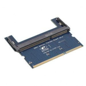 DDR2/DDR3ラップトップSODIMMからデスクトップDIMMへのアダプターメモリRAMアダプターカードコンピューターコンポーネントアクセサリーアドオンカード - Product Image 2