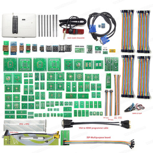 Stock & Original RT809H Programmierer mit 122 Adapter platinen EPROM FLASH Universal Programmierer