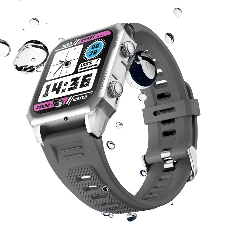 Relógio médico NF900 para ecologia, relógio inteligente de pulso para dispositivos wearable, smartwatch esportivo TFT de 1,69 polegadas, 2024, smartwatch