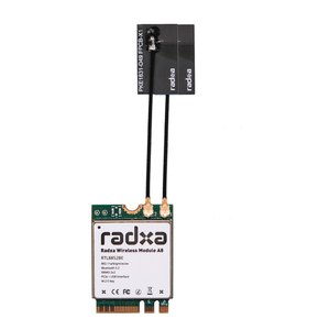 RadxaワイヤレスモジュールA8、WiFi 6およびBT 5.2、デュアルアンテナサポート、M.2 Eキーインターフェイス - Product Image 6