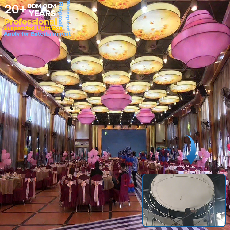 Printed circle ceiling Any Sizes(inquire)