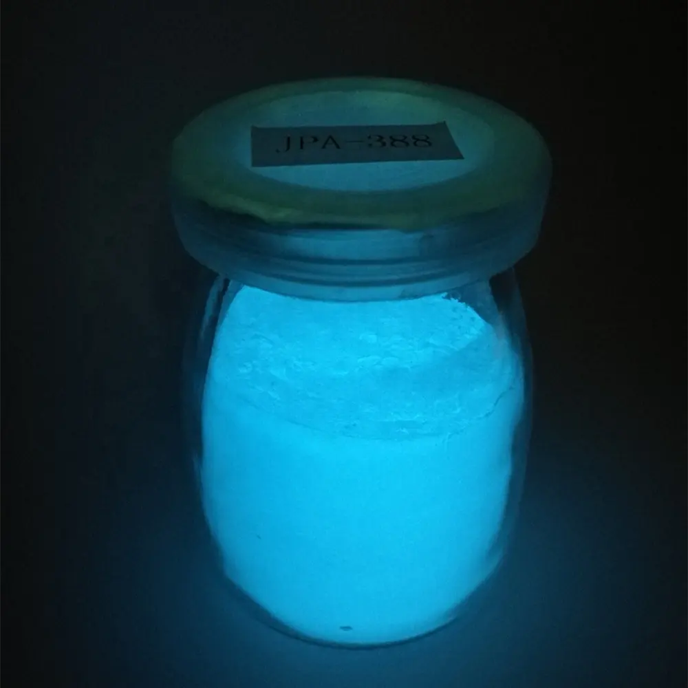 Poudres de pigments fluorescents UV, échantillons, 1kg, 20g, pour lueur dans les endroit sombres, bijoux en résine (bleu Aqua)