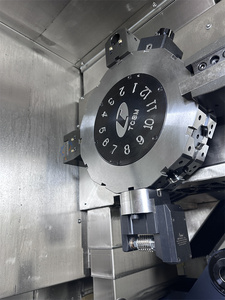 TCK50Y de alta resistencia, función de perforación de fresado automático, torno CNC Siemens GSK, Centro de torneado de cama inclinada, herramienta en vivo, torno CNC eléctrico - Product Image 5