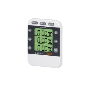 Timer per il conto alla rovescia e la cottura regolabili del Volume multiuso Timer da cucina digitale elettronico a 3 canali con magnetico - Product Image 5