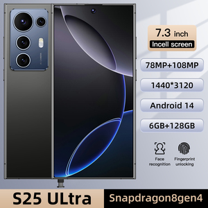 Nuevo modelo Venta caliente S25Ultra Smartphone 6 + 128G 7,3 Rich Face Unlock Pantalla completa Android 14,0 Teléfono celular dropshipping 7800mAh - Product Image 4