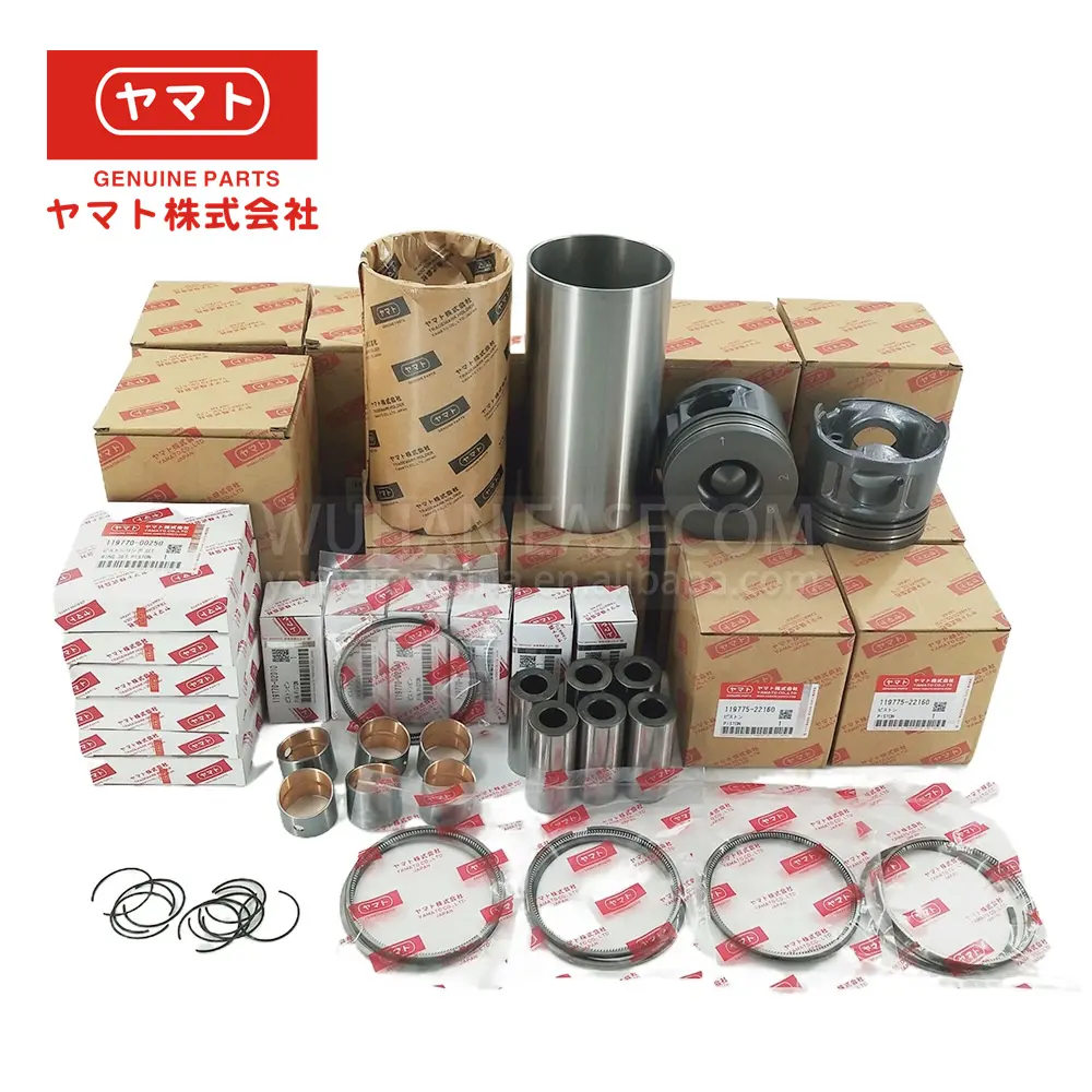 Japan Oem Onderdelen 119775-22160 Yanmar 6lpa-stp2 Motor Wederopbouw Kit Voor Yanmar Motor 6lpa Reparatie Kit Voor Yanmar Marine Overall Kit