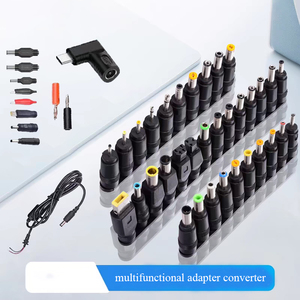 Set multifunzione di 44 pezzi di adattatore di alimentazione per Laptop convertitori di alimentazione a corrente continua per riparazione Computer HP/Dell/Lenovo - Product Image 2