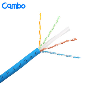 Fonksiyonel testi geçmek/CAM BO PFT serisi ağ kablosu bakır katı telli Utp Cat6 kapalı dış mekan kablosu 305m/rulo 100m/rulo - Product Image 5
