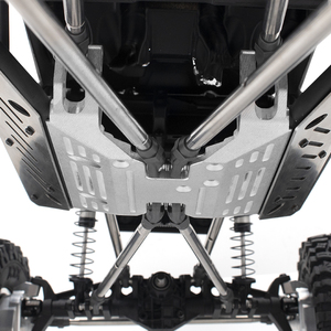 Capra 1.9 UTB için KYX CNC alüminyum şasi ve şanzıman tabanı-Metal RC yükseltme parçaları, eksenel SCX10 için Off-Road paletli çerçeve - Product Image 2