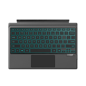 适用于微软Surface Pro 3 4平板电脑无线背光触摸板键盘适用于Surface Pro 7 5 6土耳其俄语阿拉伯语键盘 - Product Image 1