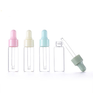 Botellas pequeñas vacías al por mayor del aceite esencial de la aromaterapia del vidrio del gotero de 1ml 2ml 3ml 5ml - Product Image 4
