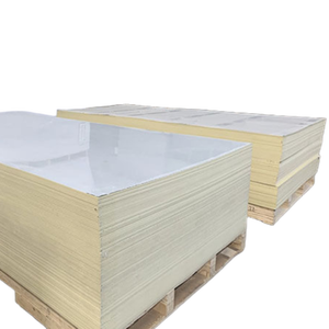 Custom White Grey 6mm High-Density <strong>PVC</strong> Extruded Solid Plate Board Plastic Sheets with Custom Cutting Printing Services Available