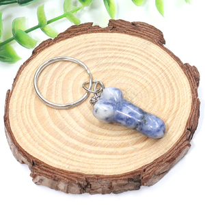 Tùy Chỉnh Tự Nhiên Chữa Bệnh Pha Lê Móc Chìa Khóa Pha Lê Khắc Dương Vật Đá Quý Pha Lê Thạch Anh Pha Lê Dương Vật Giả Móc Khóa Cho Món Quà - Product Image 5