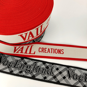 Banda elástica de LICRA tejida personalizada Correas de poliéster/nailon de punto personalizadas Tamaño y diseño personalizados disponibles - Product Image 5