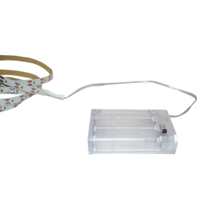 4.5V <strong>LED</strong> Strip Light Battery Operated 50CM RGB Waterproof DIY <strong>LED</strong> Light with Battery Box - Product Image 5