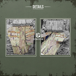 Russian - Trefoil sarung pelindung selangkangan taktis tiga-potong HANYA tas selangkangan penjepit plat gigi taktis - Product Image 3